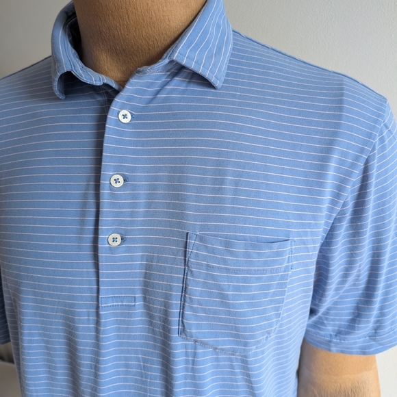 Polo by Ralph Lauren Blue Casual Button Down Shirt - Picture 1 of 12